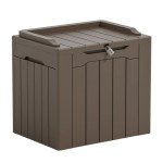 Greesum Weatherproof 31-Gallon Outdoor Storage Box