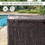 Greesum 100 Gallon Resin Patio Storage Box