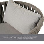 7-Piece Outdoor Dining Set with Swivel Chairs