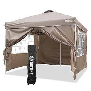 OUTFINE 10x10' Pop-Up Patio Canopy Tent