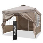 OUTFINE 10x10' Pop-Up Patio Canopy Tent