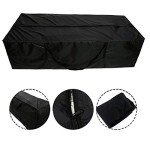 Extra Large Black Patio Cushion Storage Cover