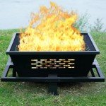 43" Square Outdoor Wood-Burning Fire Pit