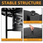 42" Outdoor Fire Pit with Grill & Cover