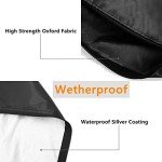 Extra Large Black Patio Cushion Storage Cover