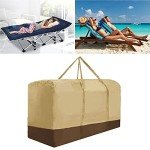 Extra Large Waterproof Patio Cushion Storage Bag
