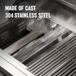 Hygrill Premium 3-Burner Stainless Steel Outdoor Grill