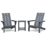 Adirondack Chair Set of 2 with Table