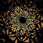 2-Pack Outdoor Solar Lanterns for Garden Decor