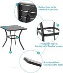 MFSTUDIO 36” Outdoor Counter Height Bar Table