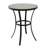 Outdoor 35.5” Round Counter Height Bar Table