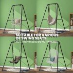 Heavy Duty Hammock Chair Stand - 330lbs Capacity