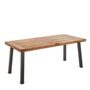 Spanish Bay Acacia Wood Outdoor Dining Table