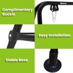 Heavy Duty Hammock Chair Stand - 330lbs Capacity