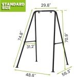 Heavy Duty Hammock Chair Stand - 330lbs Capacity