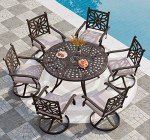 PHI VILLA 7-Piece Patio Dining Set for 6