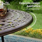 PHI VILLA 7-Piece Patio Dining Set for 6