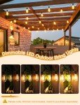 Larkvue 25FT Dimmable Outdoor String Lights