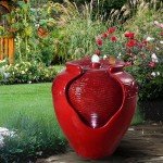 Teamson Home LED Outdoor Pot Fountain - 16.93