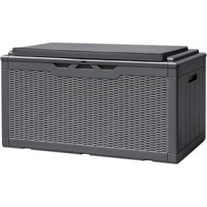 Devoko 100 Gallon Waterproof Outdoor Storage Box