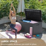 Devoko 100 Gallon Waterproof Outdoor Storage Box