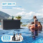 Vixzen 100 Gallon Weatherproof Outdoor Storage Box