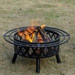 EcoNook 36" Wood Burning Outdoor Fire Pit