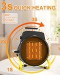 1500W Portable Outdoor Heater with Overheat Protection