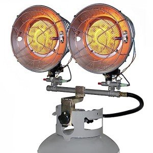 Medium Silver Dura Heat Patio Heater