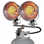 Medium Silver Dura Heat Patio Heater