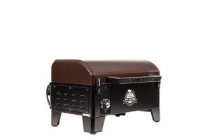 Mahogany Table Top Wood Grill with Temp Control