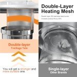 Treillage Tale Portable Patio Heater with Wheels