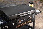 28” Blackstone Griddle with Protective Hood & Shelves