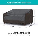 Heavy Duty Waterproof 3-Seater Patio Sofa Cover