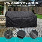 Heavy Duty Waterproof 3-Seater Patio Sofa Cover
