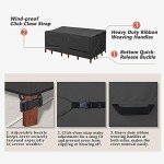 Waterproof Patio Table Cover for Rectangular Sets