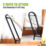 Portable Steel Hammock Stand for 2 People