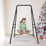 Heavy Duty Hammock Chair Stand for Indoor/Outdoor