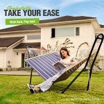 Portable Steel Hammock Stand for 2 People