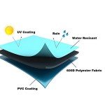 Heavy Duty Waterproof Patio Table Cover - Large