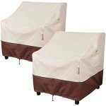 Waterproof Patio Chair Covers for Large Chairs 2-Pack