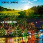 Warm White 400LED Solar String Lights - 2 Pack