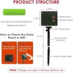 Warm White 400LED Solar String Lights - 2 Pack