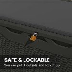 Patiowell 100 Gallon Waterproof Outdoor Storage Box