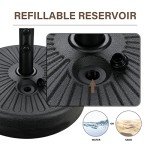 Heavy Duty 20" Fillable Umbrella Base Stand