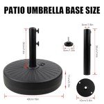 Heavy Duty Water-Filled Umbrella Base Stand