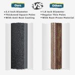 11x11 Patio Gazebo with Extra Side Awning