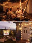 50FT LED Outdoor String Lights with Edison Bulbs