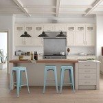 Furniwell 30" Stackable Metal Bar Stools Set of 4