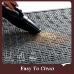 Mibao Non-Slip Outdoor Welcome Mat - Grey